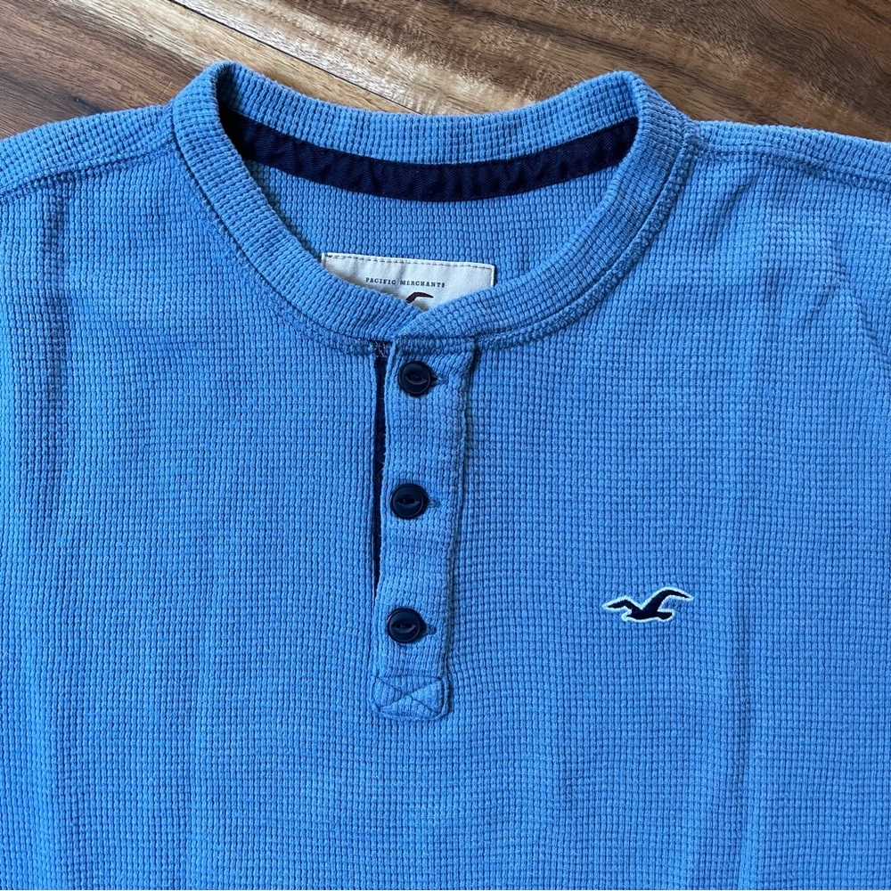 Hollister long sleeve Henley Tee
